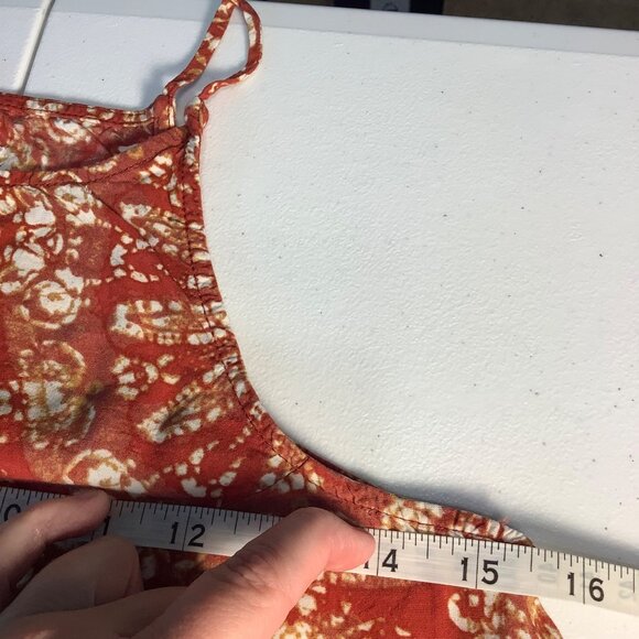 🍂 Vans “Marie” Trapeze Dress – Women’s Size S – Autumn Leaves Print - Picture 3 of 9